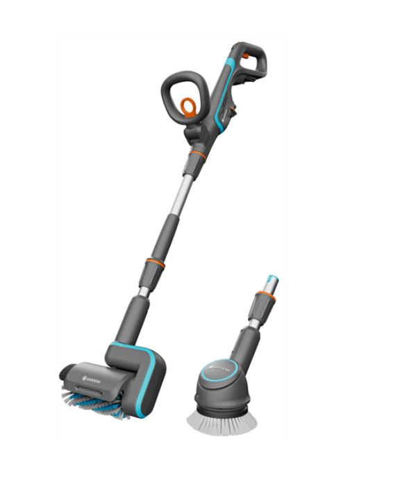 Gardena Batteridrivet Altantvättset AquaBrush 2,5Ah/18V P4A exkl. batteri